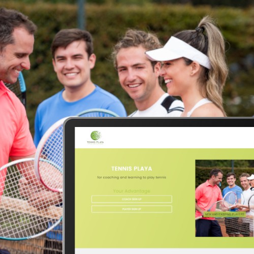 Tennis coaching web app decreases coach admin time